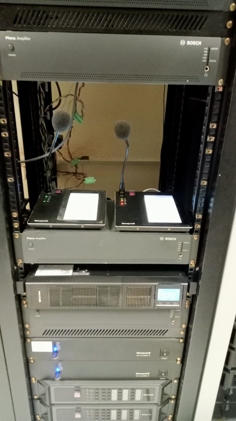 SUPPLY AND INSTALL PA SYSTEM (HONEYWELL)